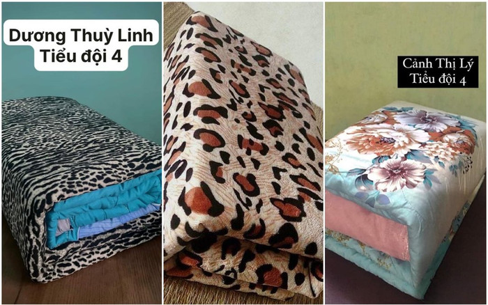 Những 'tác phẩm' xếp nội vụ cực đẹp mắt của sinh viên khi học quân sự online Ảnh 2