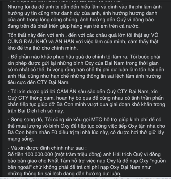 Ông Đoàn Ngọc Hải vướng lùm xùm xin Oxy, trưởng nhóm từ thiện lên tiếng minh oan, chuyên gì đang xảy ra? Ảnh 4