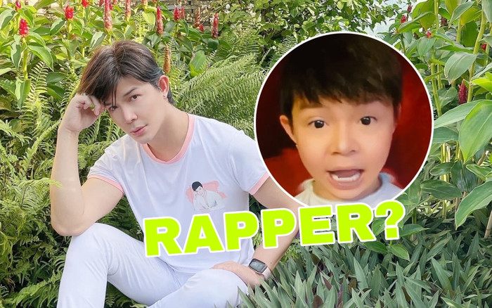Tung clip hóa baby bắn rap không trượt phát nào, Nathan Lee tuyên bố hết dịch sẽ làm rapper? Ảnh 2