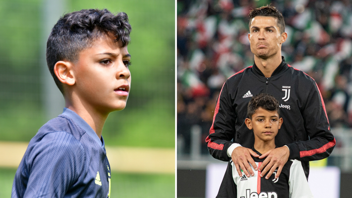 Cristiano Jr theo chân cha gia nhập MU.