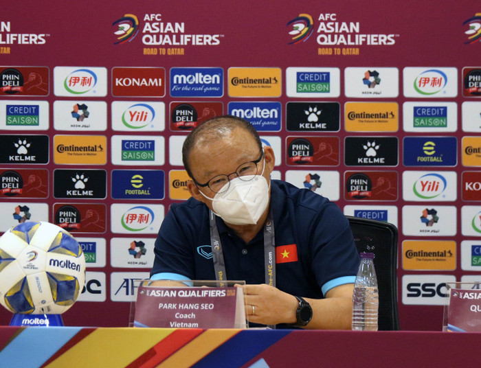 HLV Park Hang Seo tự tin vào một kết quả tốt của tuyển Việt Nam trước Saudi Arabia.