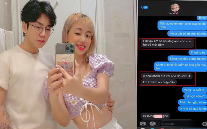 Lộ tin nhắn cho rằng Miko Lan Trinh mới là 'trà xanh' cướp bồ người khác? Ảnh 2