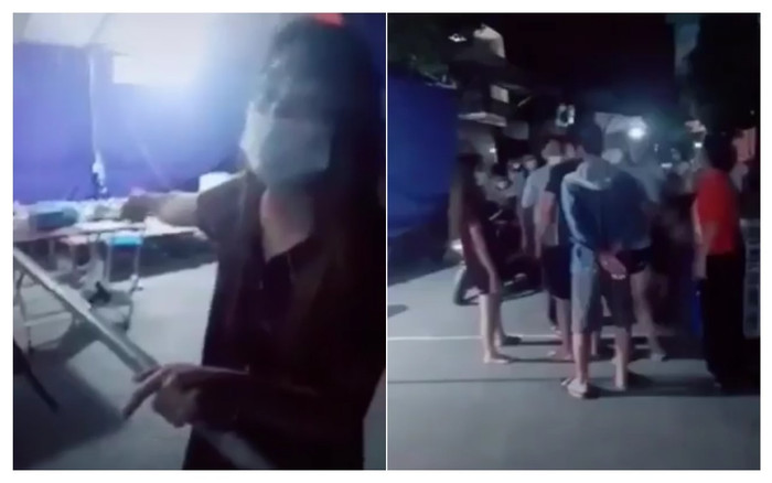 Hà Nội: Làm rõ thông tin cả chục người trực chốt Covid-19 tụ tập ăn nhậu, sử dụng rượu bia Ảnh 2