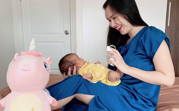 Ăn chay trường khi ở cữ, Võ Hạ Trâm vẫn tự tin con đủ sữa, mẹ giảm cân Ảnh 2