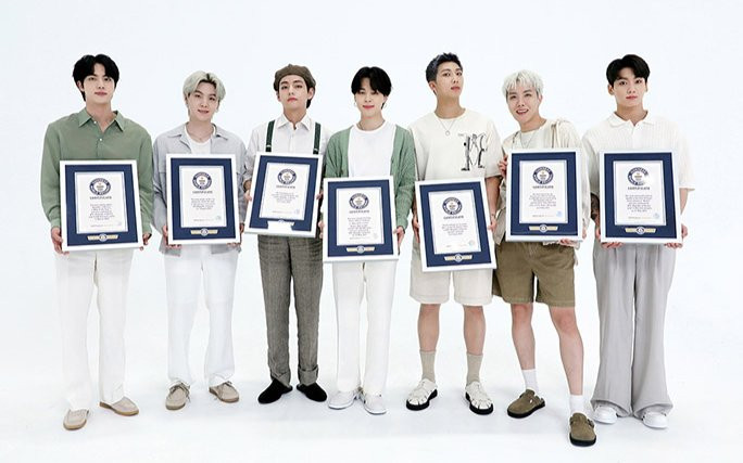 BTS góp mặt trong Đại sảnh danh vọng của Guinness với 23 kỷ lục thế giới Ảnh 2