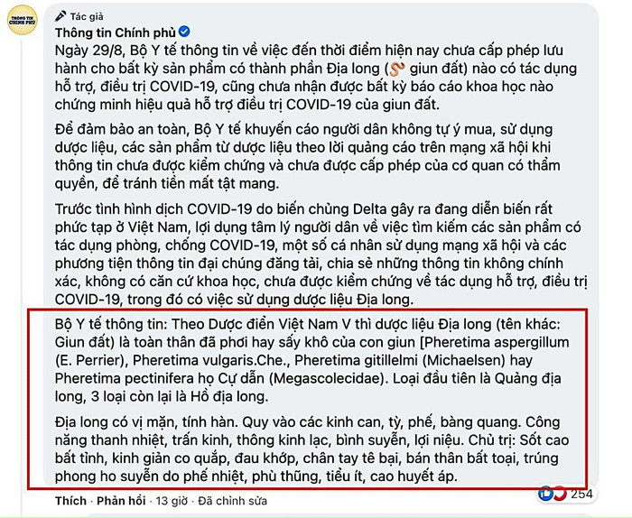 Angela Phương Trinh nhận sai, xóa hết các bài đăng 'địa long chữa COVID-19' Ảnh 5