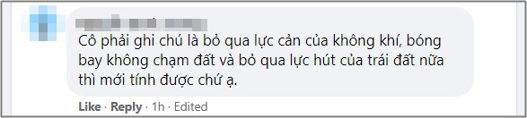 Ra đề Vật lý theo bàn thắng của Quang Hải, Minh Thu lại bị dân tình chỉ ra thiếu sót quan trọng Ảnh 2