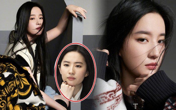 Lưu Diệc Phi xứng danh 'thần tiên tỷ tỷ' trên ảnh bìa tạp chí, khéo dùng mẹo che khuyết điểm 'mặt mâm' Ảnh 2