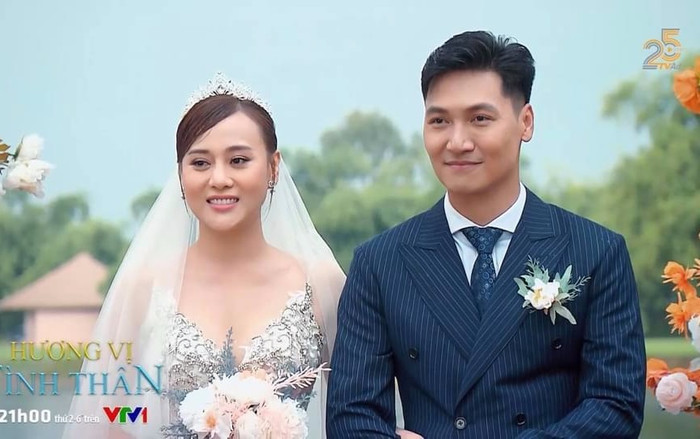 Netizen ngán ngẩm với mái tóc của Phương Oanh 'Hương Vị Tình Thân' trong ngày cưới Ảnh 2