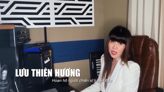 Nhạc sĩ Lưu Thiên Hương mang đến sáng tác mới, cùng hoà giọng với dàn chiến binh The Heroes