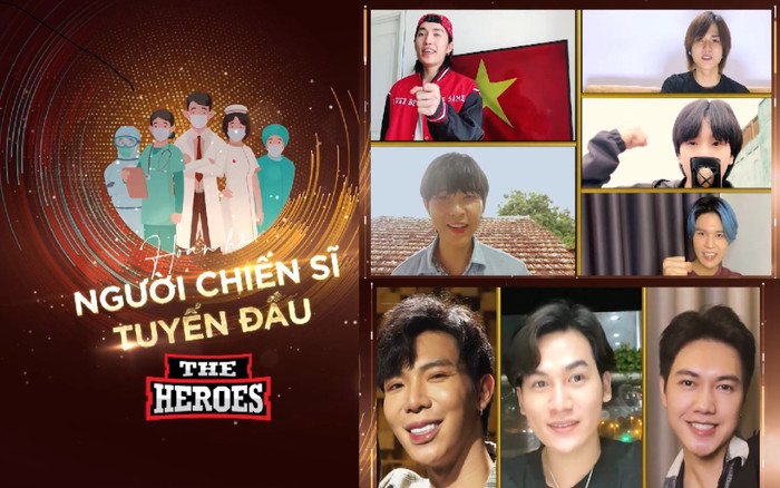 Dàn nghệ sĩ The Heroes gửi lời chúc đến y bác sĩ tuyến đầu Ảnh 2