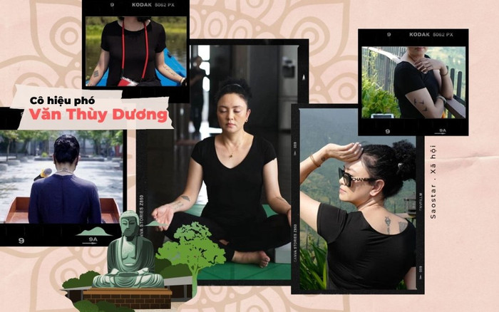 Ngoài hình xăm ở sau cổ, cô Hiệu phó Văn Thuỳ Dương còn sở hữu nhiều hình xăm cá tính khác Ảnh 2