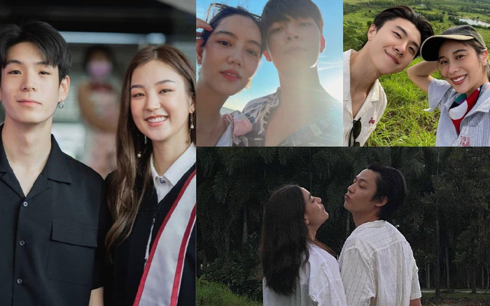Loạt hình ảnh ngọt ngào của các cặp sao Thái gần đây: Mark Kim 'đi trốn', Jaylerr Thanaerng yêu xa vì... Ảnh 2