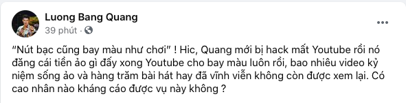 Lương Bằng Quang bất ngờ báo mất 'tài sản khủng', tìm 'cao nhân' giúp kháng cáo Ảnh 1