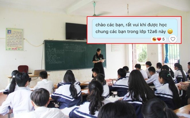Nam sinh hồ hởi gửi tin nhắn vào nhóm chat lớp mới nhưng phản ứng của các bạn lại gây tranh cãi kịch liệt Ảnh 2
