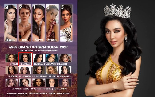 Đại diện Việt Nam - Thùy Tiên được dự đoán lọt Top 7 Miss Grand International 2021 Ảnh 2