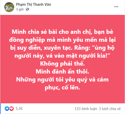 Ốc Thanh Vân nêu quan điểm về việc sao kê giữa Trấn Thành và Lý Hải, vội xóa bài vì lý do này! Ảnh 4