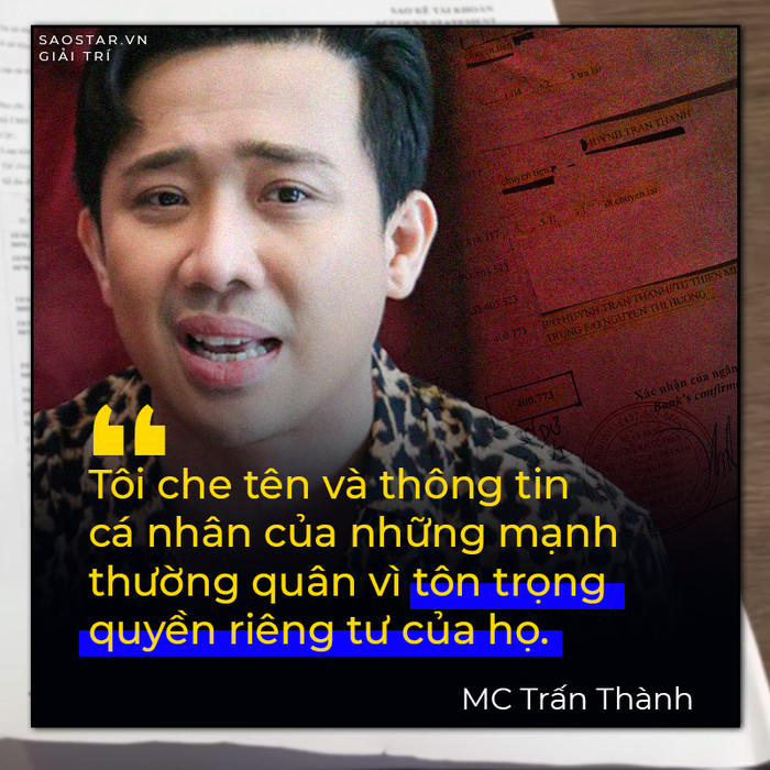 Sao kê, Trấn Thành và những câu nói 'đi vào lòng người' Ảnh 4