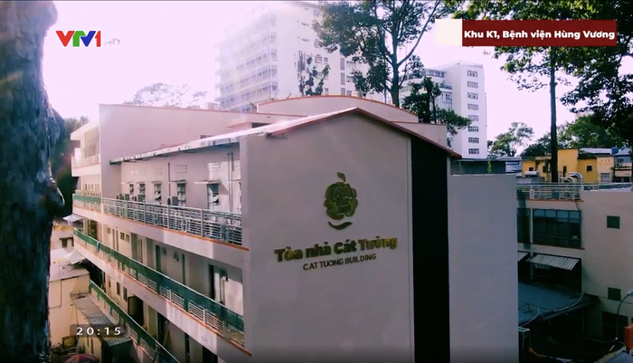 Toà nhà 'Cát Tường' trở thành khu k1 để điều trị sản phụ F0 lớn nhất thành phố với quy mô 120 giường bệnh.