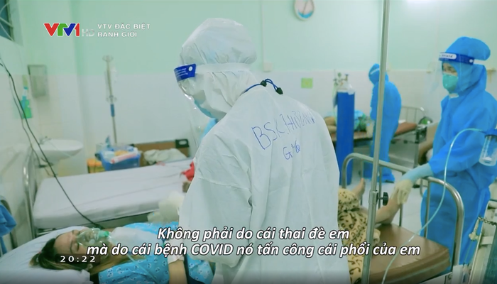 Các bác sĩ khuyên bệnh nhân cố gắng khi khó thở.