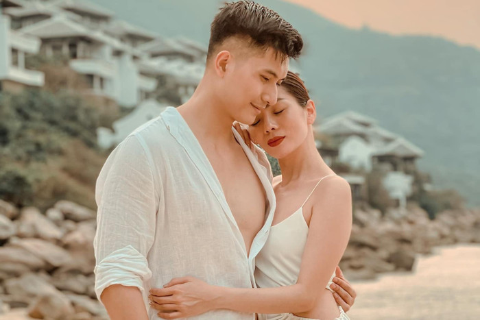 Lệ Quyên đang có những ngày tháng hạnh phúc bên người yêu kém tuổi.