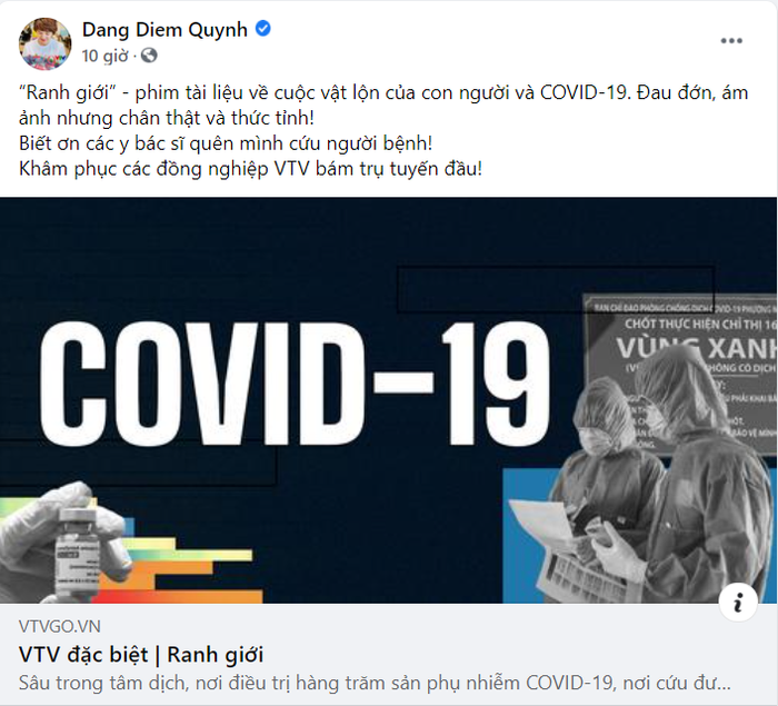 MC Phan Anh, Thúy Diễm cùng loạt sao Việt nói gì về thước phim 'Ranh giới' của VTV Đặc biệt? Ảnh 8