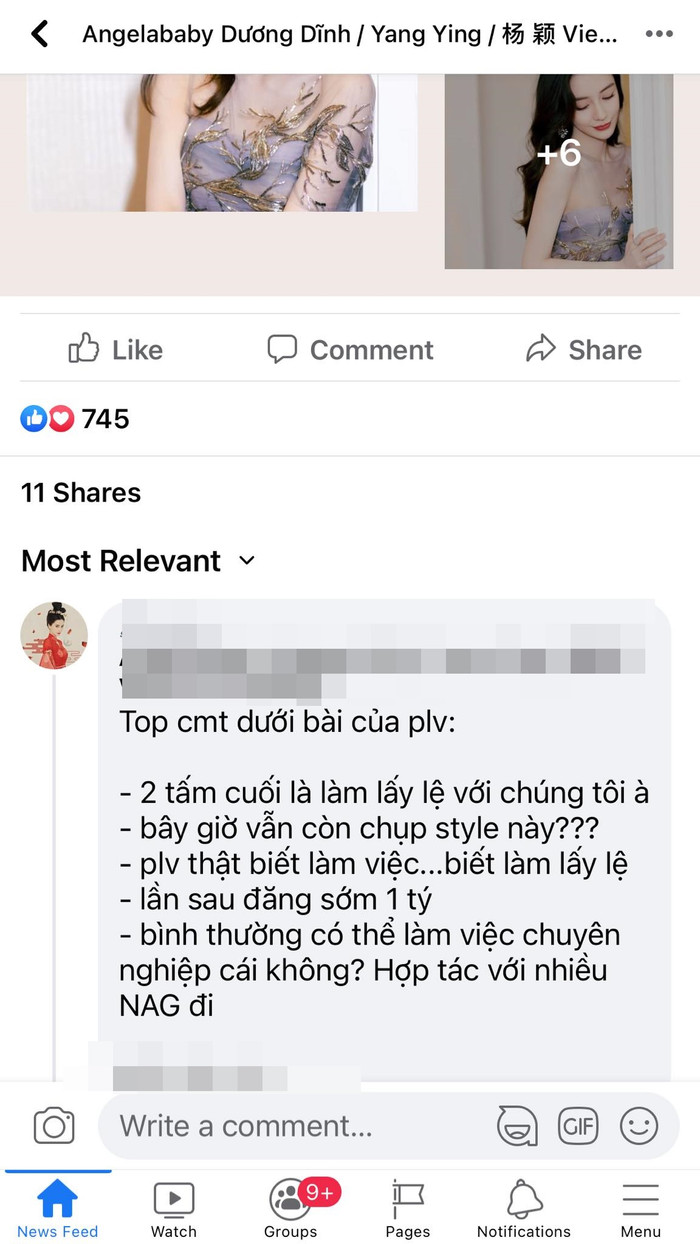 Rất nhiều bình luận chê bai phong cách một màu của ekip Angelababy