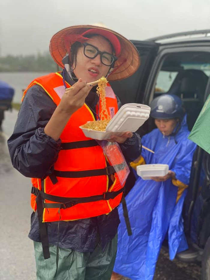 Trang Khàn không ngại điều kiện khó khăn.