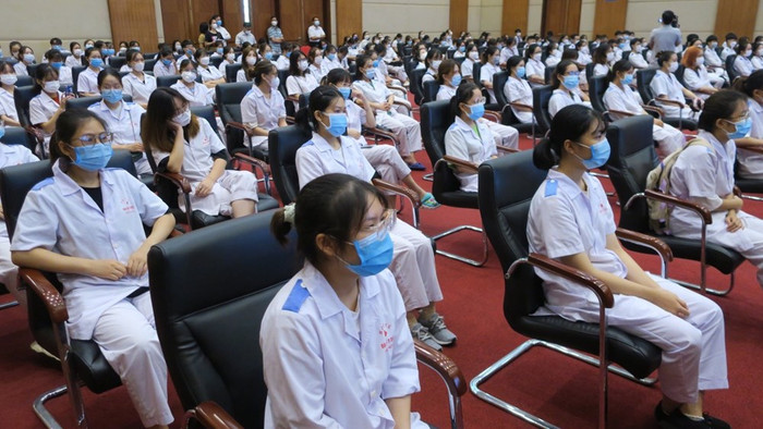  Đoàn công tác được tập hợp chỉ trong một ngày trước khi lên đường hỗ trợ Hà Nội vào ngày 9/9. 