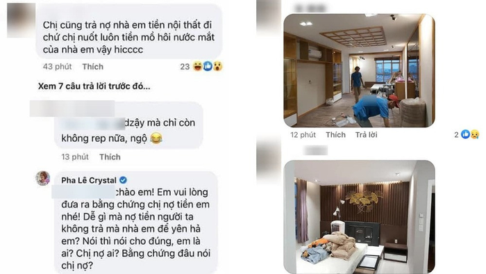 Người này tiếp tục bình luận 'đòi nợ' nữ ca sĩ.