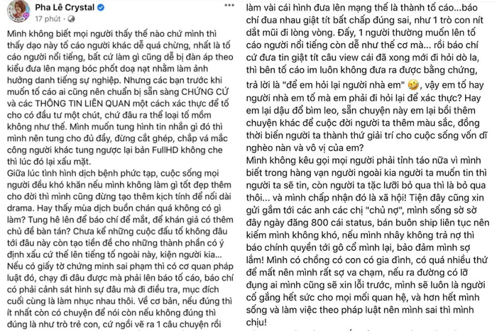 Bị cư dân mạng tố quỵt tiền, Pha Lê đáp trả 'cực gắt' Ảnh 8