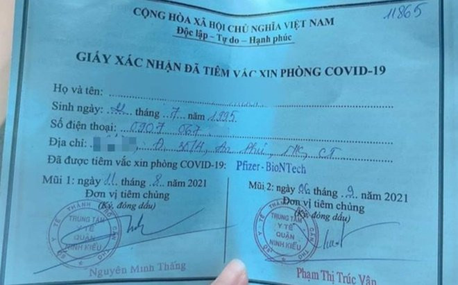 Cô gái khoe tiêm 2 mũi vaccine Pfizer nhờ 'xin ông anh' không phải người thân của Phó Chủ tịch phường Ảnh 2