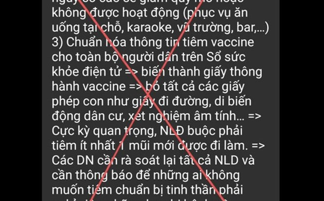 'Hà Nội sống chung với dịch COVID-19 từ ngày 15/9' là tin giả Ảnh 2