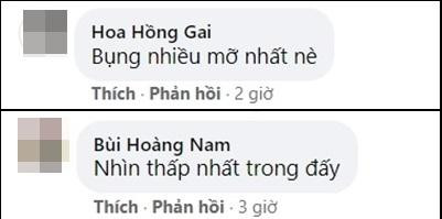 Có khán giả theo đó cũng 'soi' được vòng eo kèm chiều. cao 'khiêm tốn' của người đẹp.