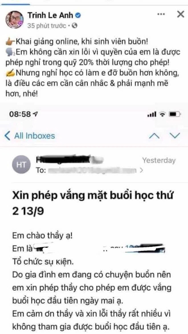 Bất ngờ trước trình độ học vấn 'khủng' của MC VTV đăng đàn mỉa mai SV xin nghỉ học vì nhà có người mất Ảnh 1