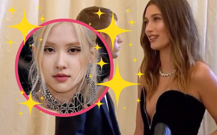 Sự chú ý của vợ Justin Bieber đã va phải Rosé (BlackPink) tại Met Gala với lời nhận xét cực chất lượng Ảnh 2