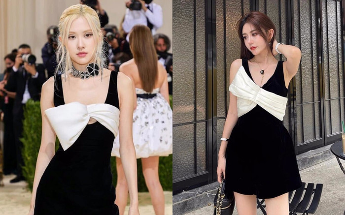 Đầm Rosé tại Met Gala bị nhái tràn lan, giá rẻ bèo khiến fan ấm ức Ảnh 2