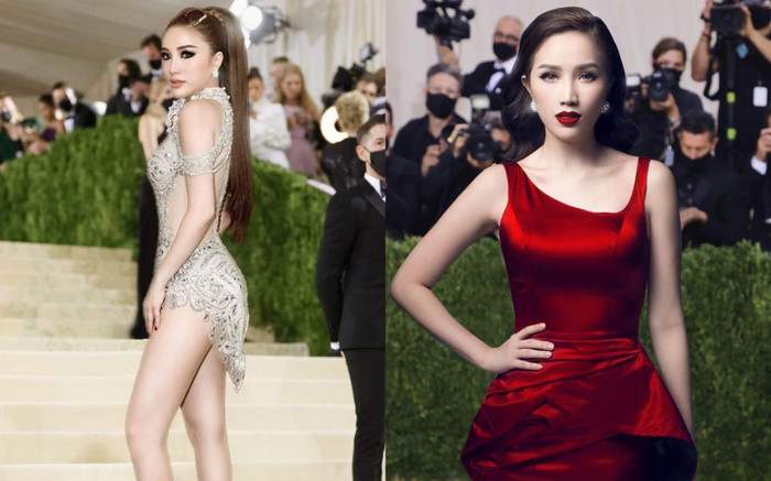 Fan 'hết hồn' khi thấy Bảo Thy xuất hiện trên thảm đỏ Met Gala, còn thay tù tì 3 bộ váy Ảnh 2