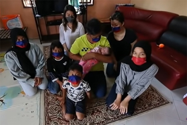 Hakimi và vợ cùng 5 trong 6 đứa con của vợ chồng anh đều nhiễm Covid-19.