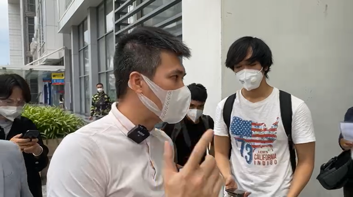 Công Vinh tại buổi sao kê