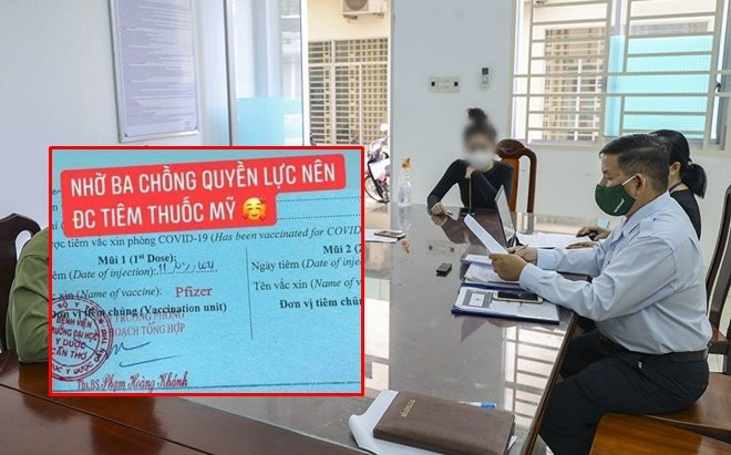 Cô gái tải ảnh trên mạng về rồi đem khoe 'nhờ ba chồng quyền lực nên được tiêm thuốc Mỹ' để 'lòe' bạn bè Ảnh 2