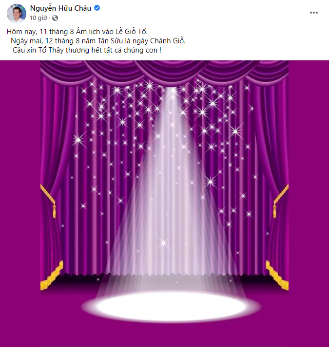 Dàn nghệ sĩ cúng tổ mùa dịch: Người bày mâm cỗ đơn giản, người hứa 'sống chết với nghề' Ảnh 7