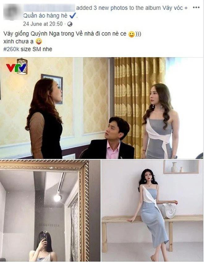 Chiếc váy giống Quỳnh Nga Trong phim Về nhà đi con có giá chỉ chưa đến 300 nghìn đồng. 