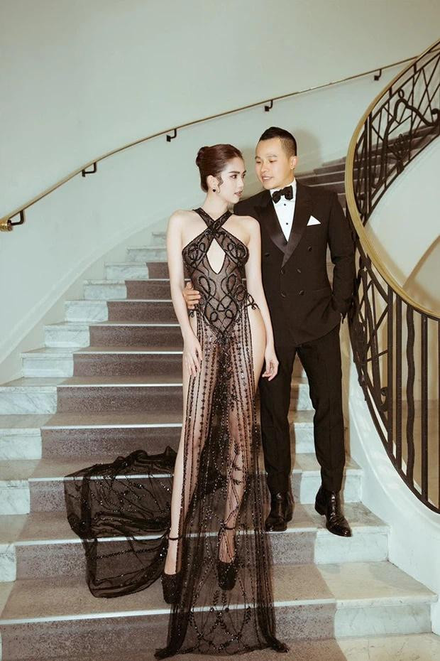 Ngọc Trinh cũng từng gặp tình huống 'dở khóc dở cười' khi chiếc váy xuyên thấu của cô tại Cannes... 