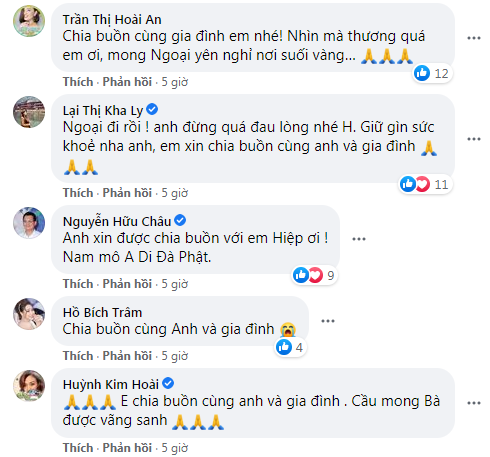 Diễn viên Hòa Hiệp 'đau' khi ngoại mất nhưng không có quan tài để chôn, nghệ sĩ Việt gửi lời chia buồn Ảnh 4