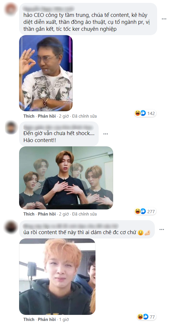 Một vài bình luận của cư dân mạng.