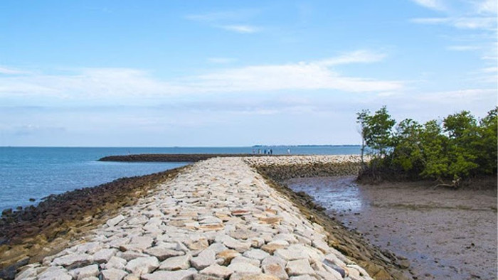 Không chỉ là địa điểm du lịch, thưởng thức hải sản ngon mà Thạnh An còn là địa điểm sống ảo được nhiều bạn trẻ yêu thích.