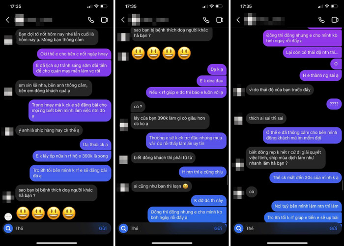 Mua ốp điện thoại của shop có tiếng, khách nam ngỡ ngàng khi shop mắng 'im miệng', đổi giọng xoành xoạch Ảnh 6