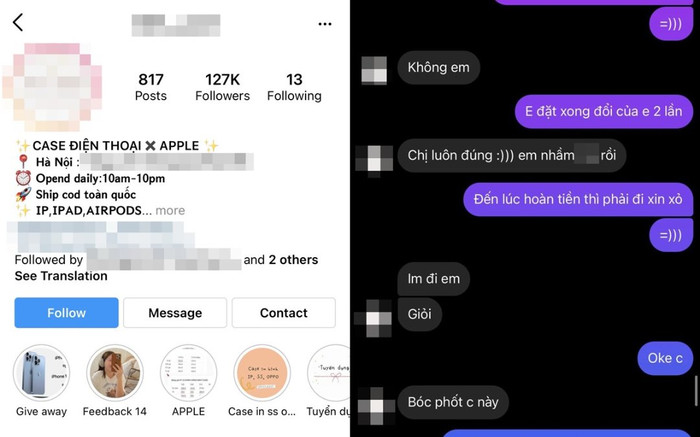Mua ốp điện thoại của shop có tiếng, khách nam ngỡ ngàng khi shop mắng 'im miệng', đổi giọng xoành xoạch Ảnh 2