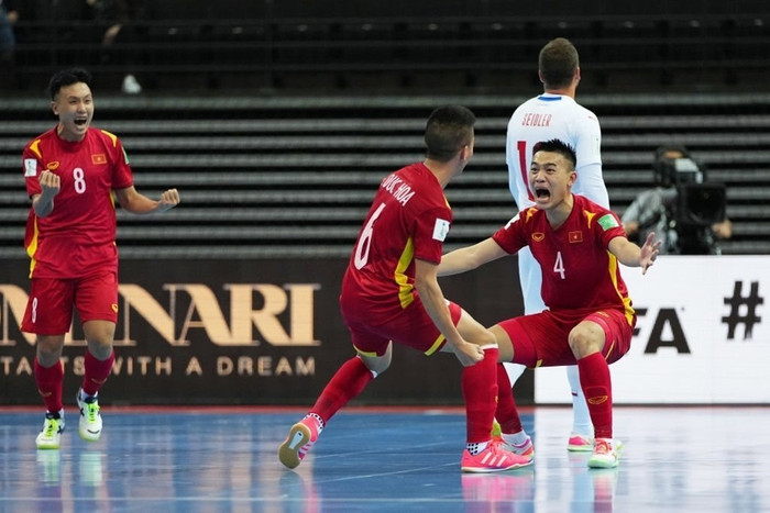Tuyển futsal Việt Nam sẽ gặp Nga ở vòng tiếp theo tại FIFA Futsal World Cup 2021.